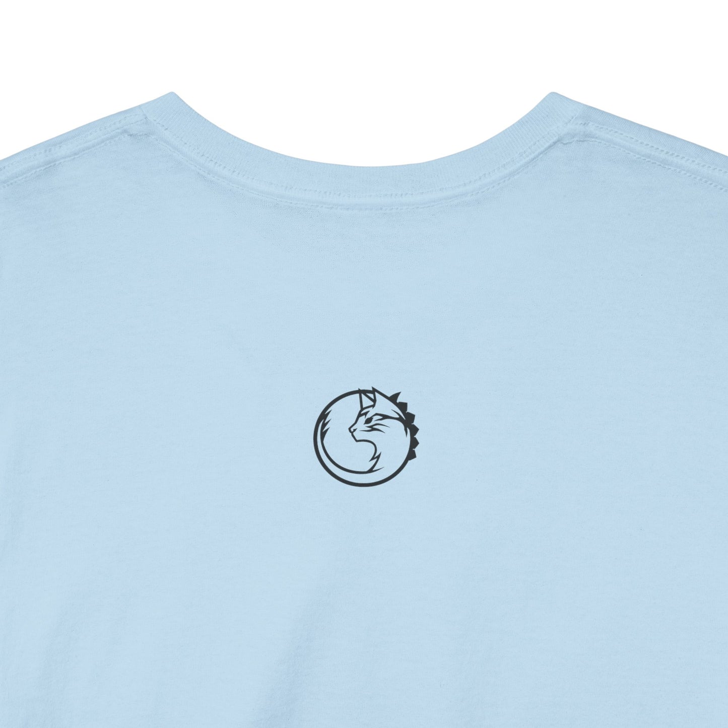 Blå Katt T-Shirt