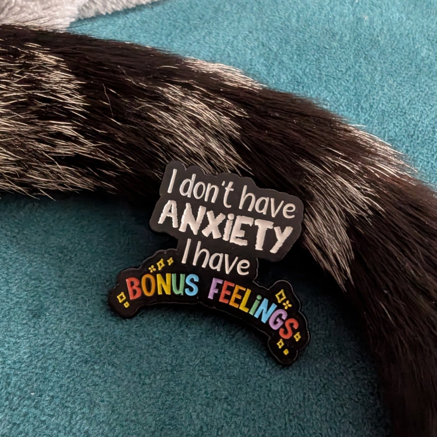 Anxiety Bonus Feelings Pin