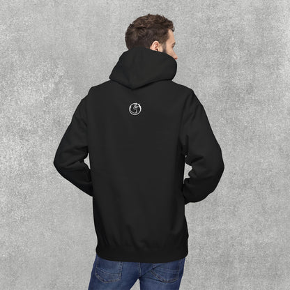 Blå Katt Hoodie