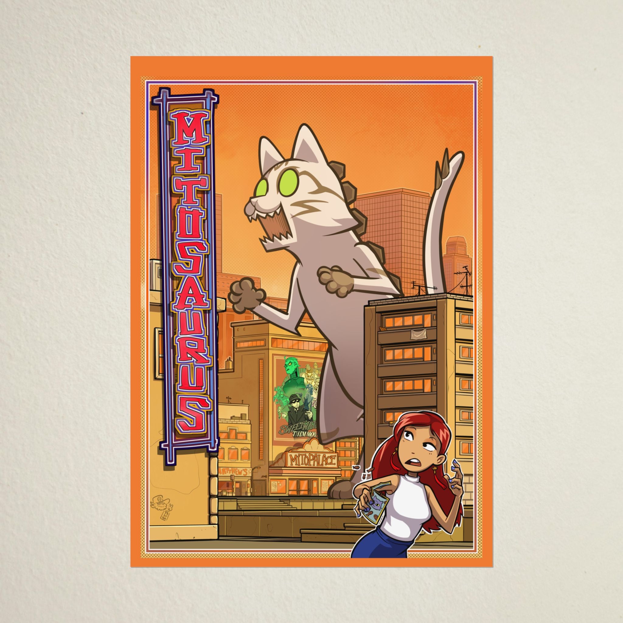 Mitosaurus Poster