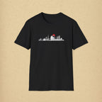 Hamburg Skyline Silhouette T-shirt