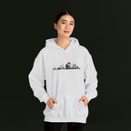 Hamburg Skyline Silhouette Hoodie