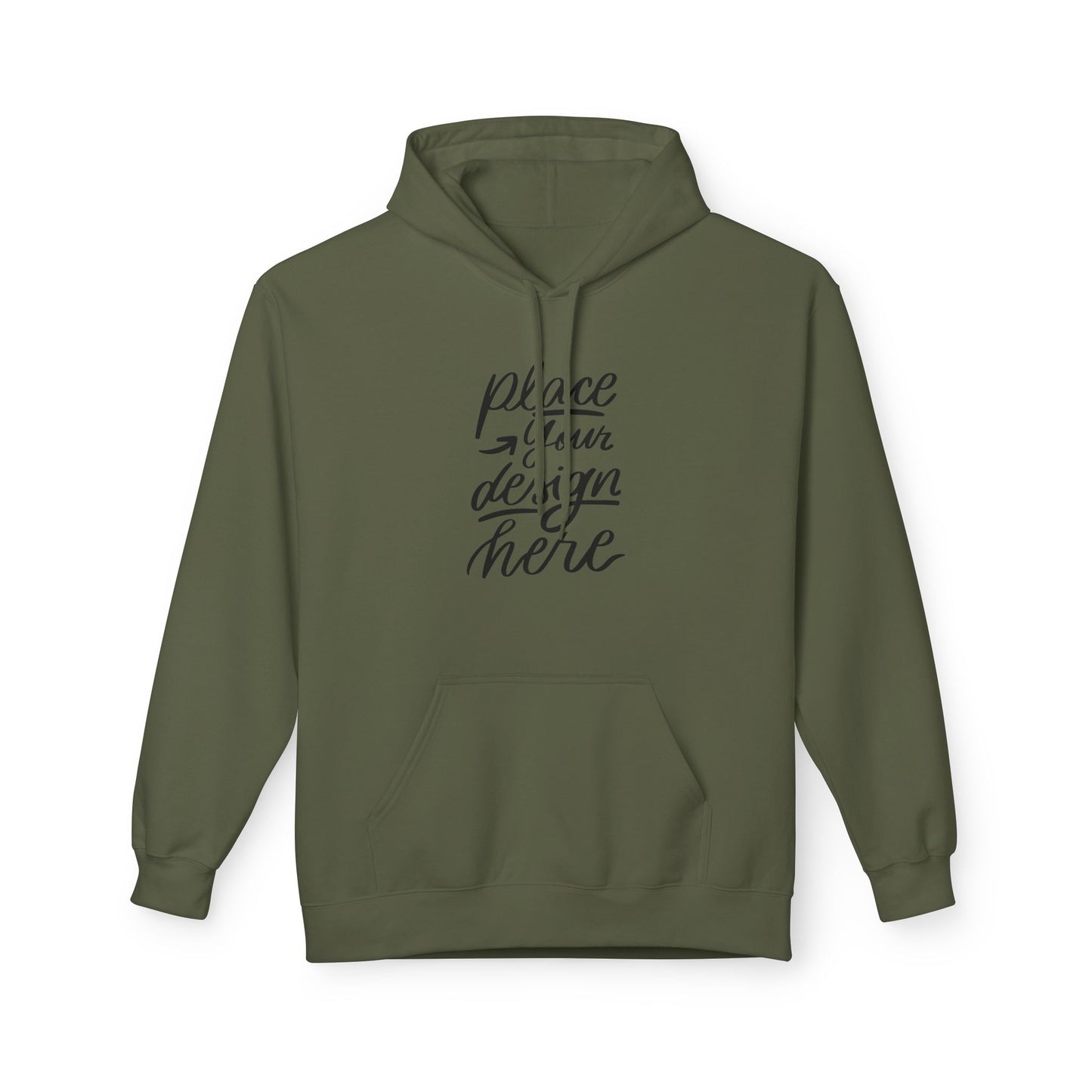 Personalisierbare Fleece-Hoodie