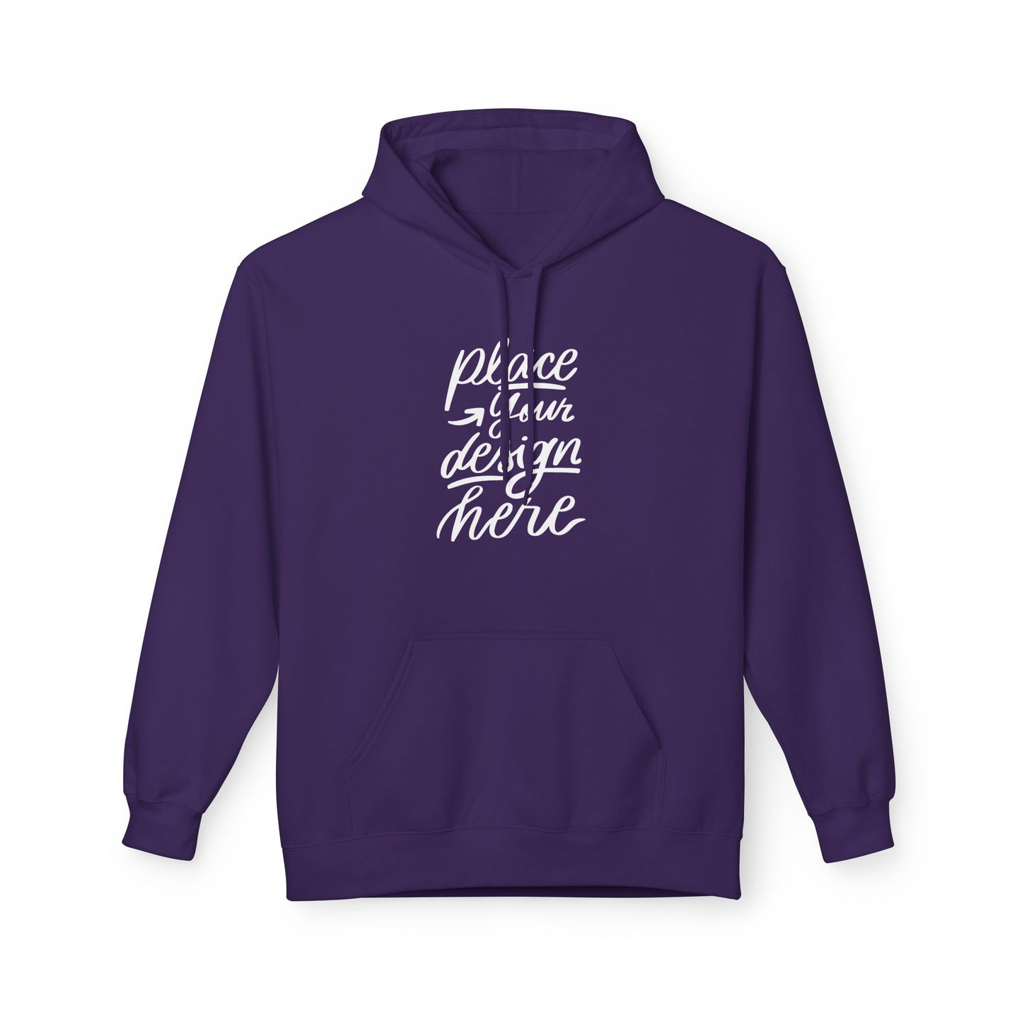 Personalisierbare Fleece-Hoodie