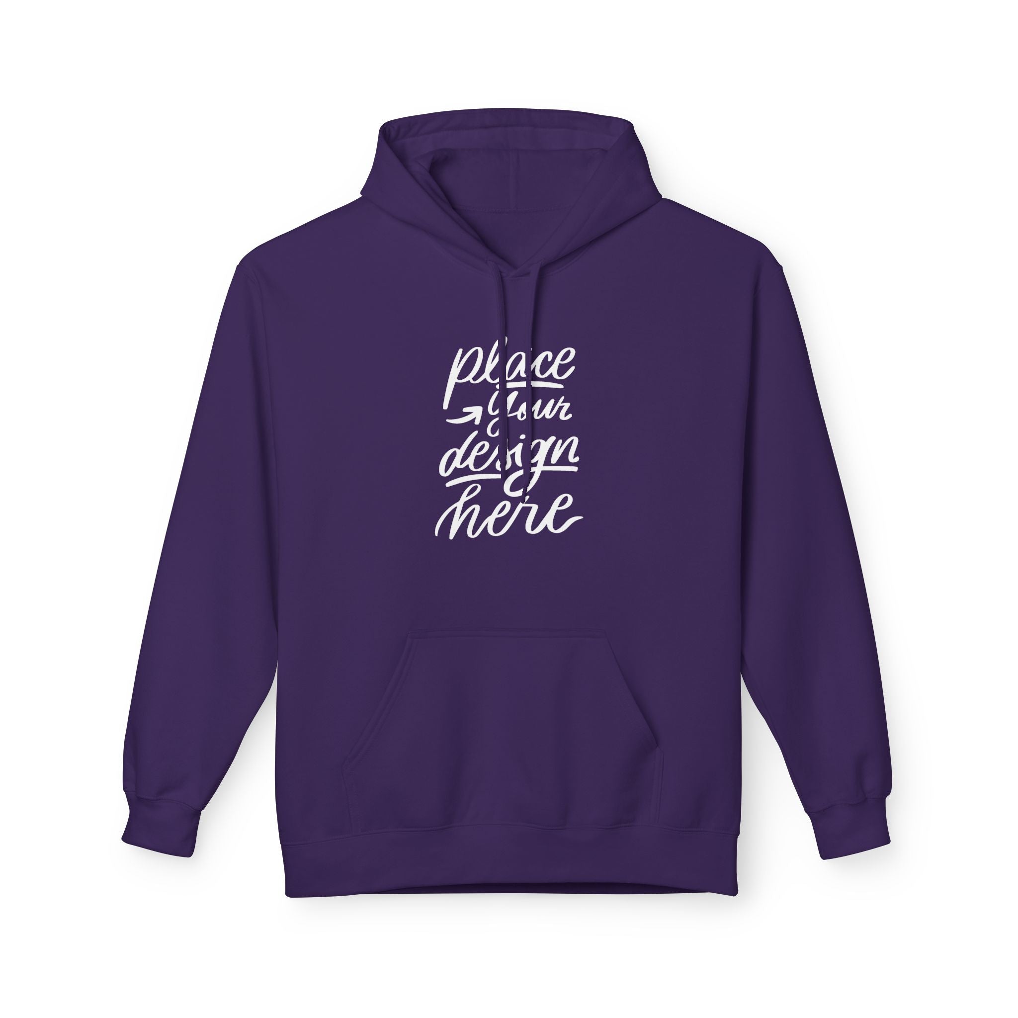 Customizable Fleece Hoodie
