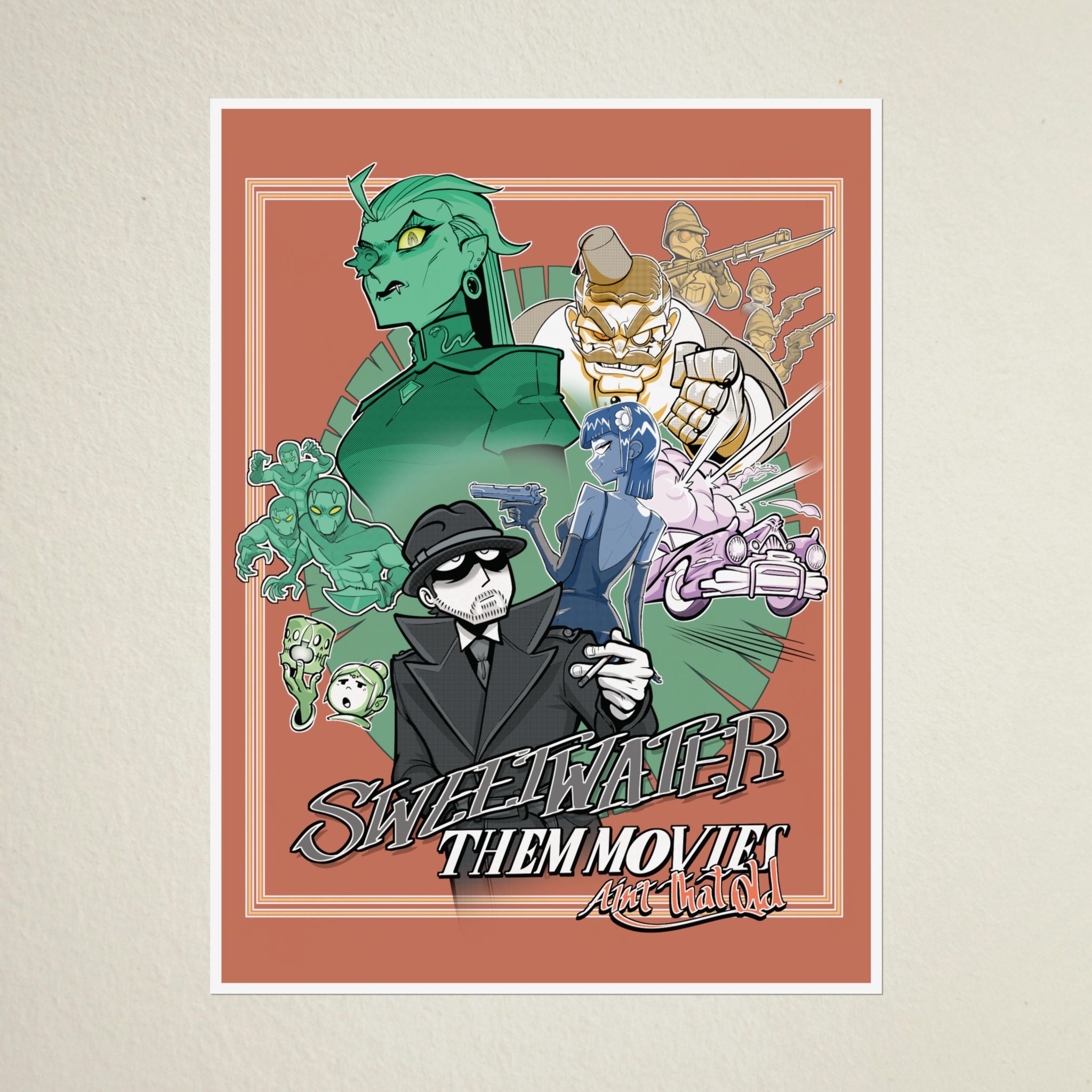 Sweetwater Movie-Themed Poster
