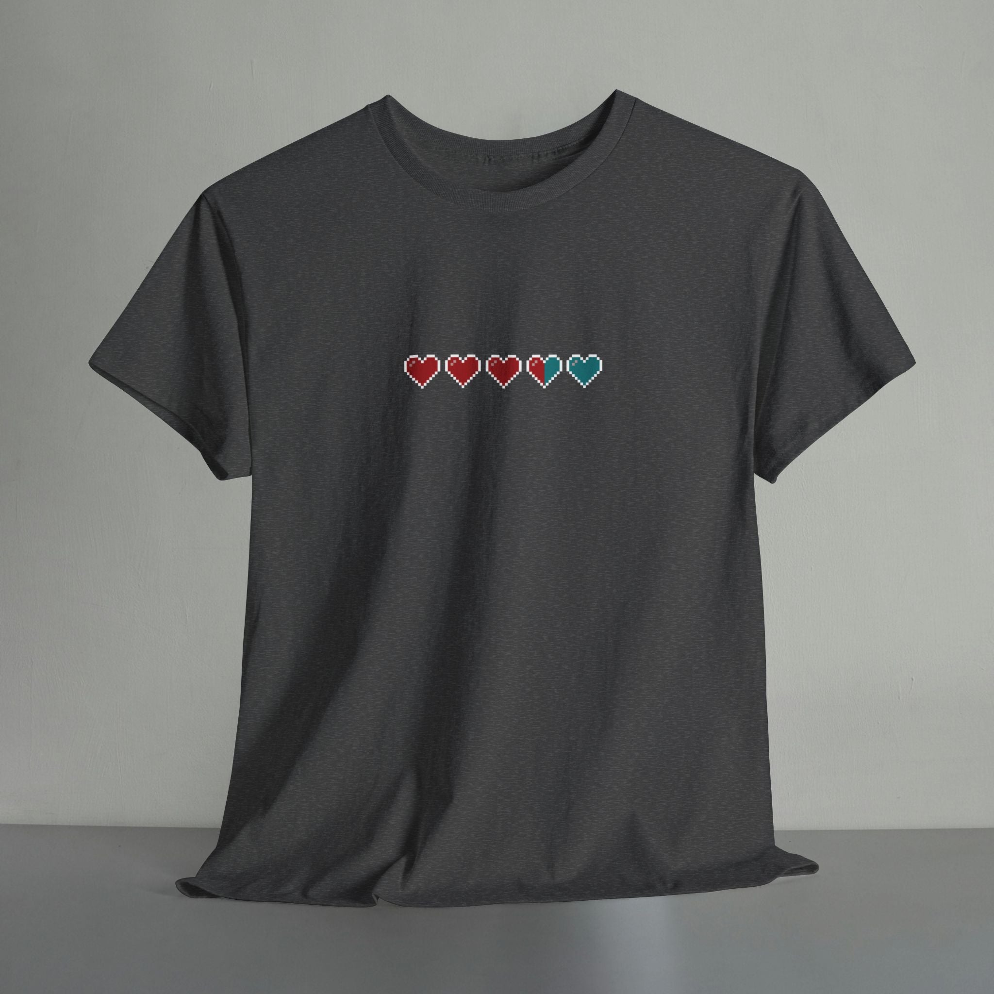 Pixel Heart Health Bar - T-Shirt