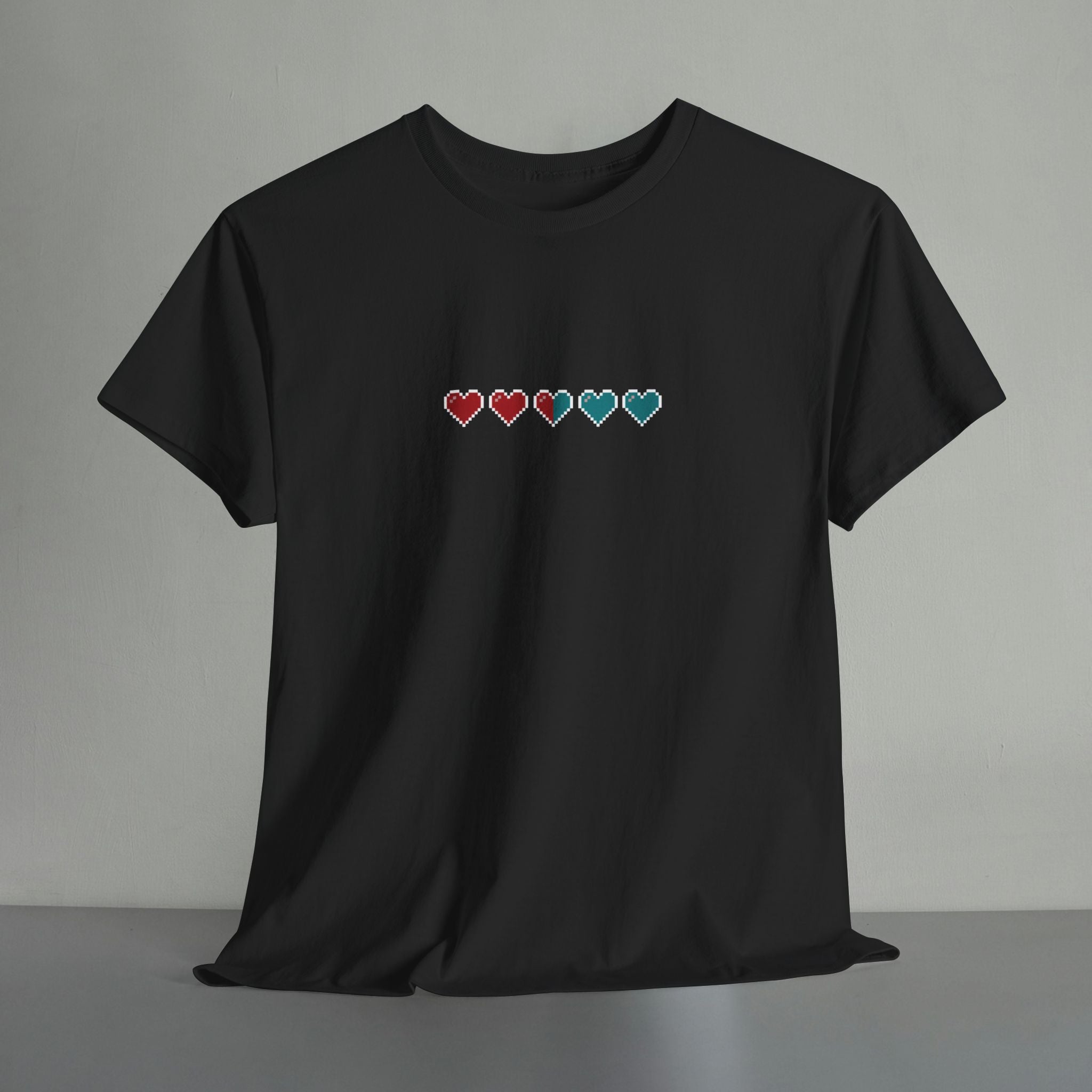 Pixel Heart Health Bar - T-Shirt