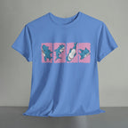 Blå Katt T-Shirt