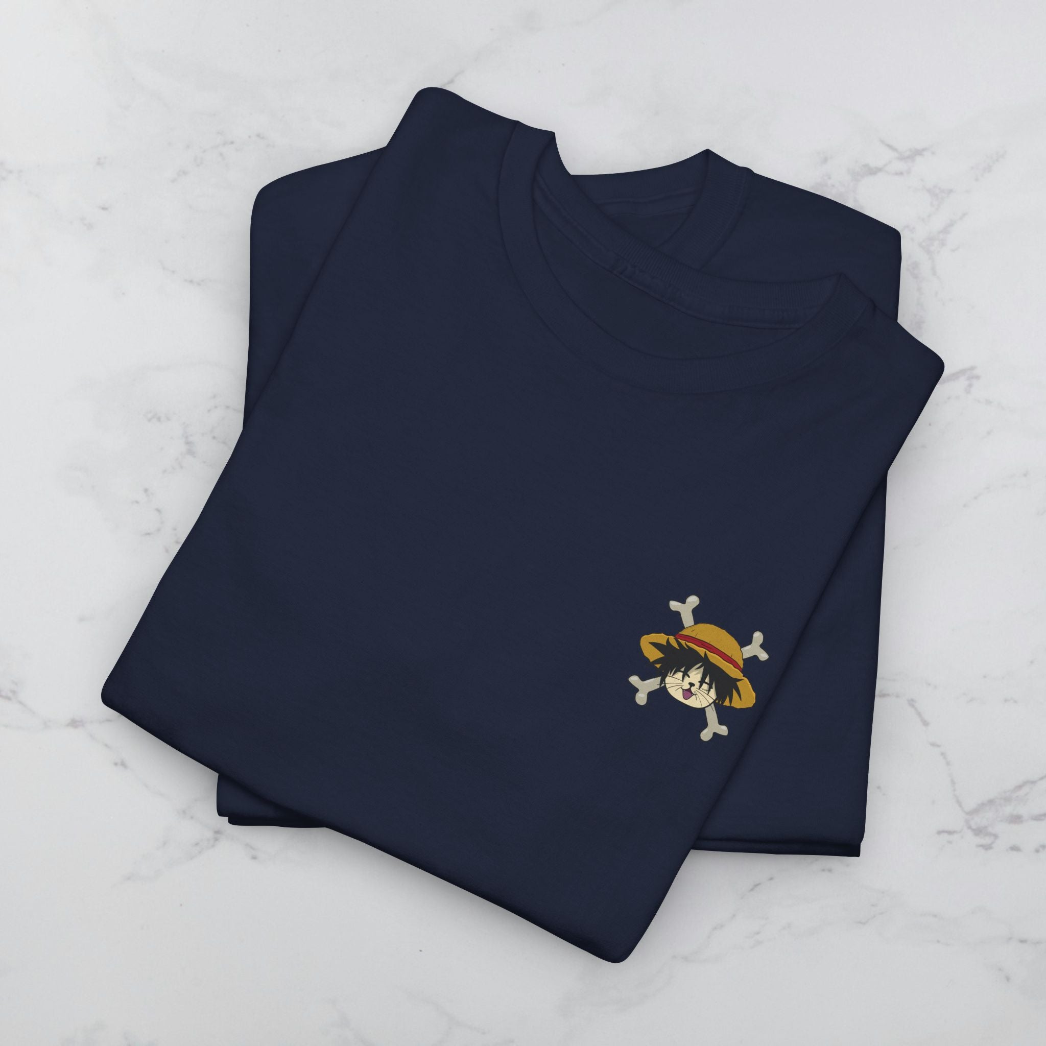 Straw Hat Cat T-Shirt