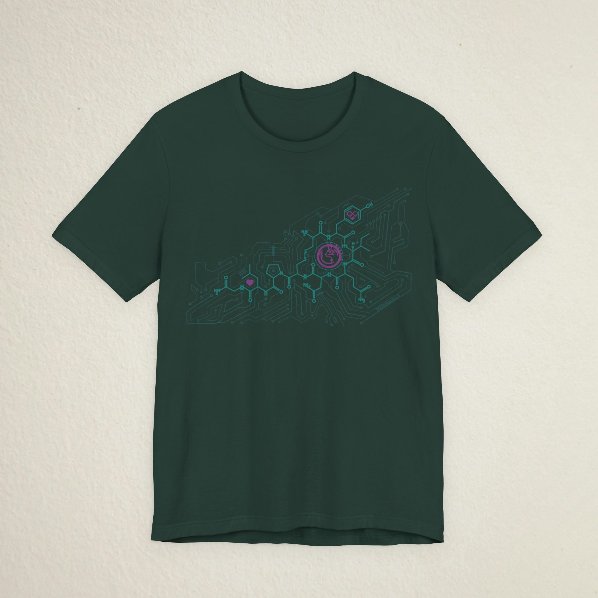 Oxytocin Molecule Circuit Board PCB T-Shirt