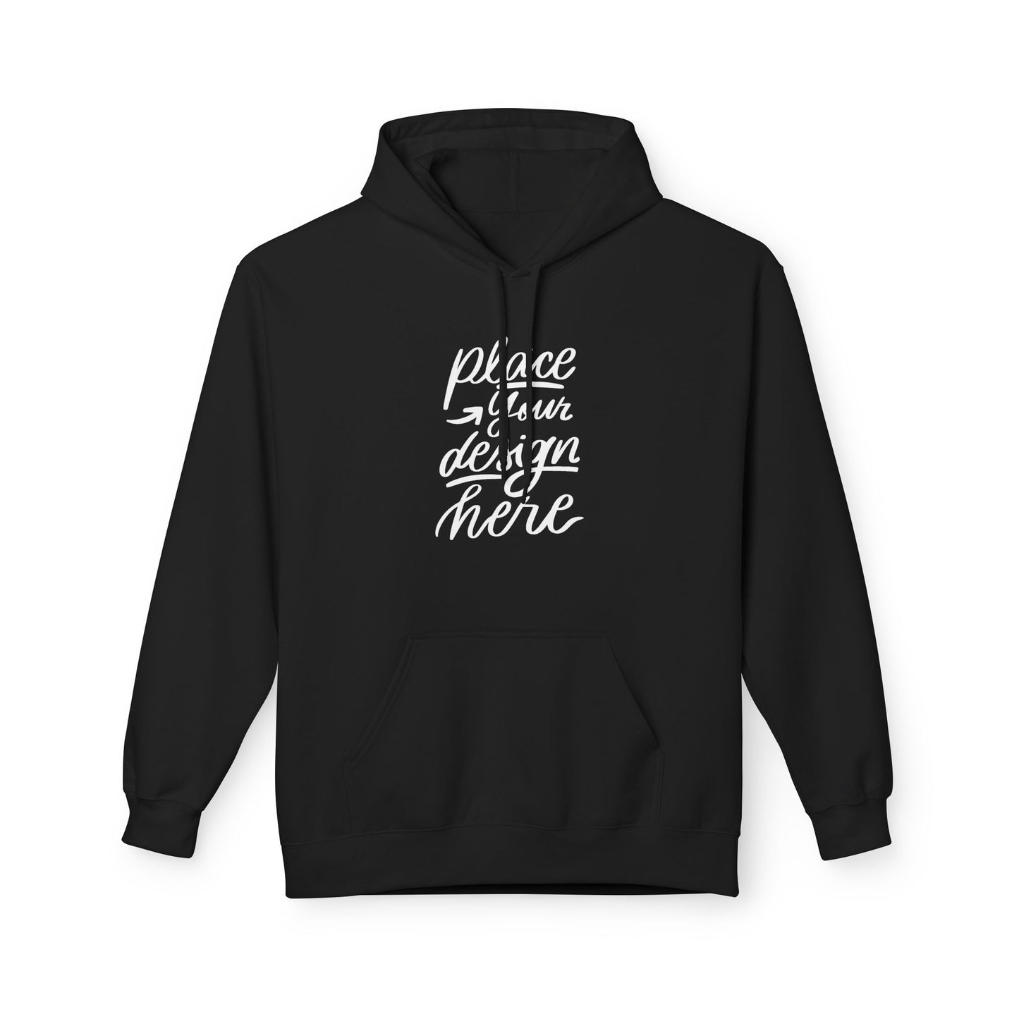 Personalisierbare Fleece-Hoodie