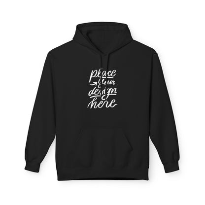 Personalisierbare Fleece-Hoodie