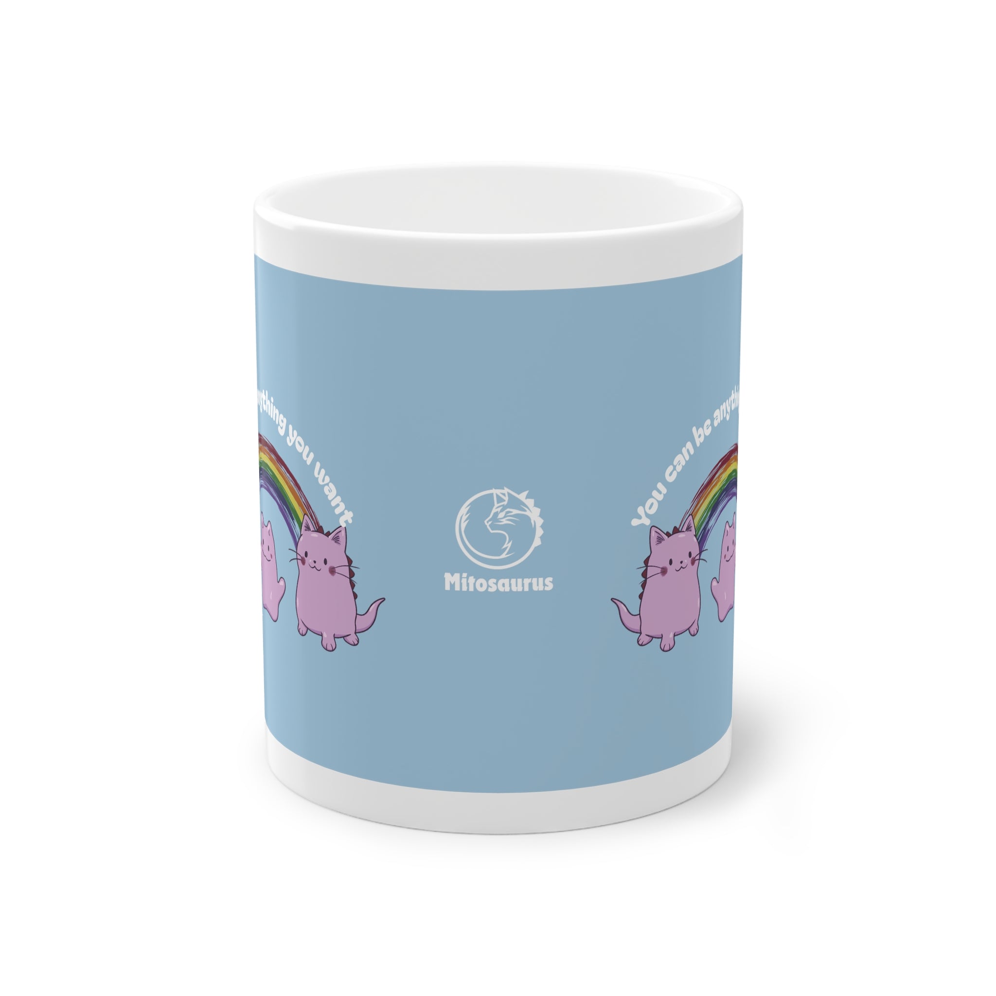 Kitto Dino Cat Mug