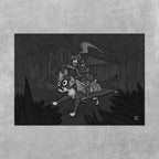 Armored Cat Poster – Mito & Knight Matthew