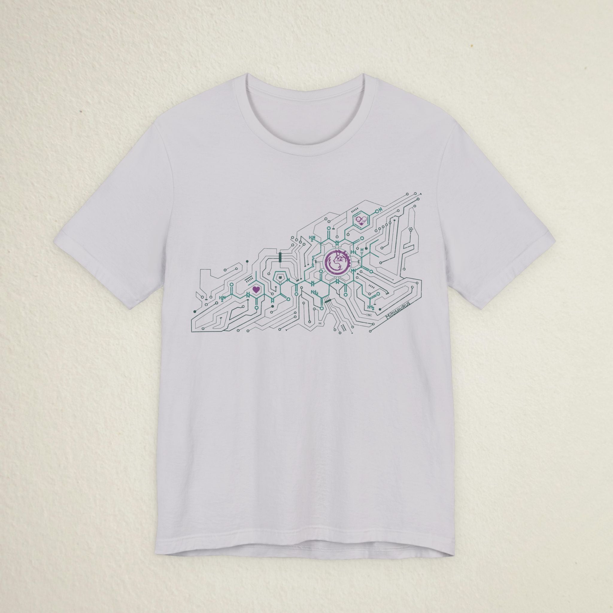 Oxytocin Molecule Circuit Board PCB T-Shirt