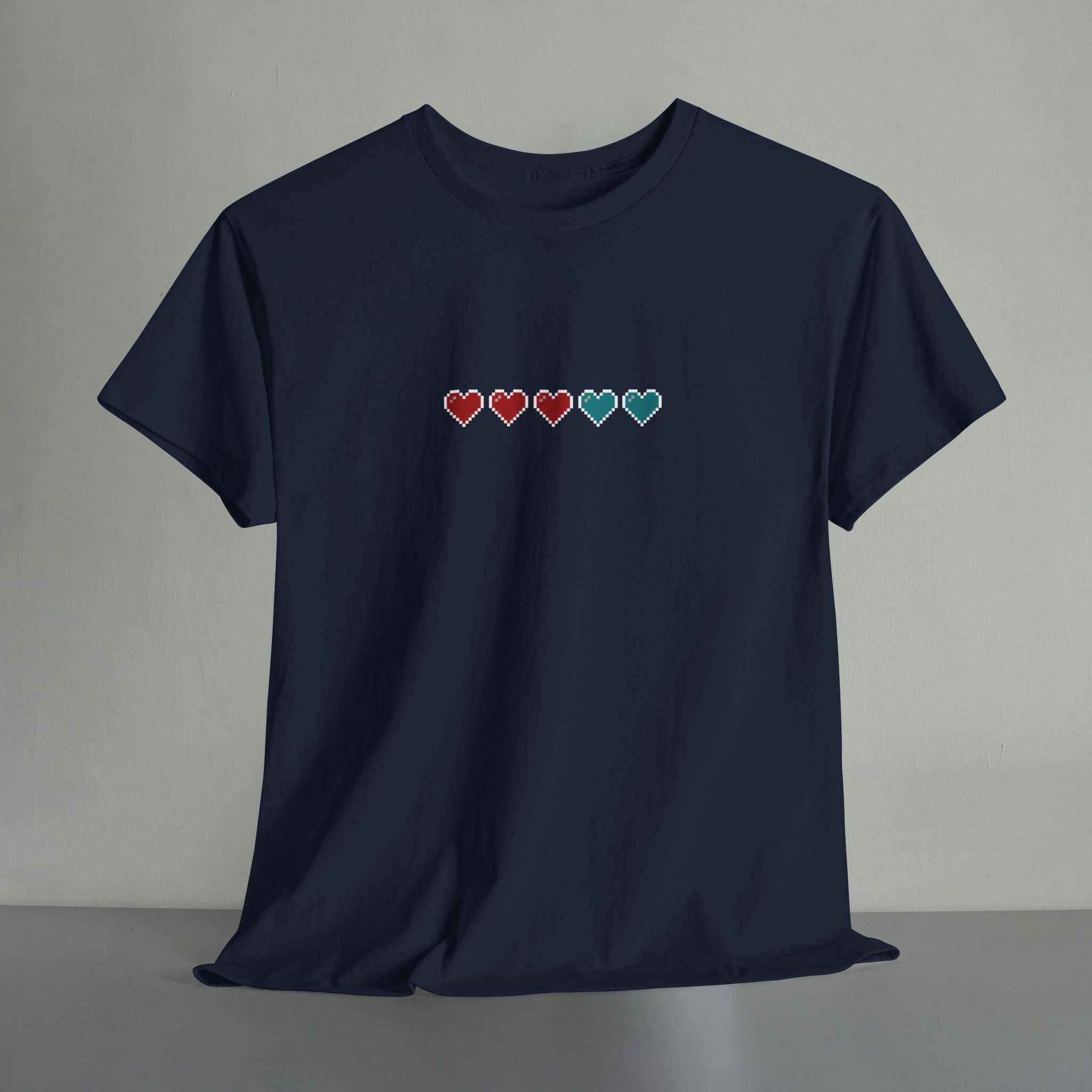 Pixel Heart Health Bar - T-Shirt
