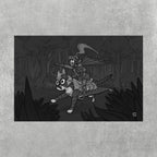 Armored Cat Poster – Mito & Knight Matthew