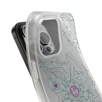 Oxytocin Molecule Circuit Board PCB Phone Case
