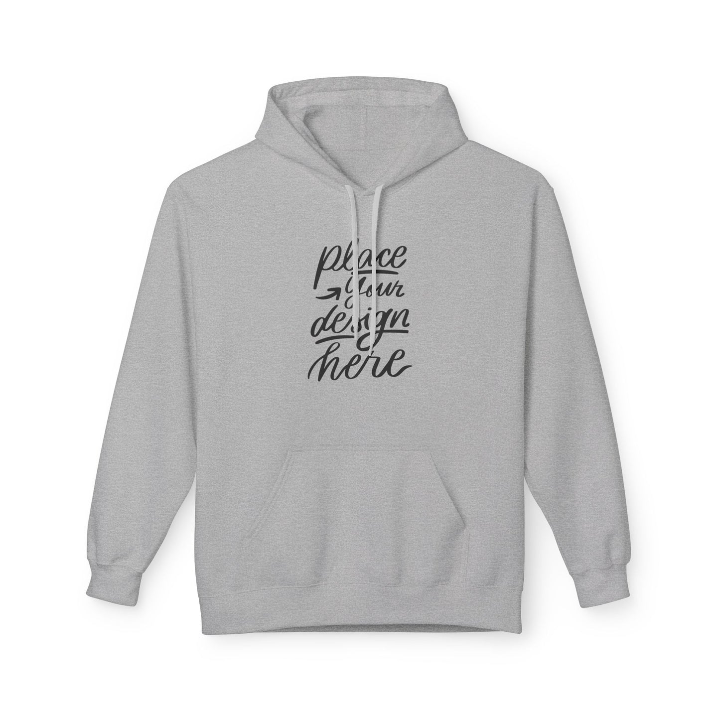 Personalisierbare Fleece-Hoodie