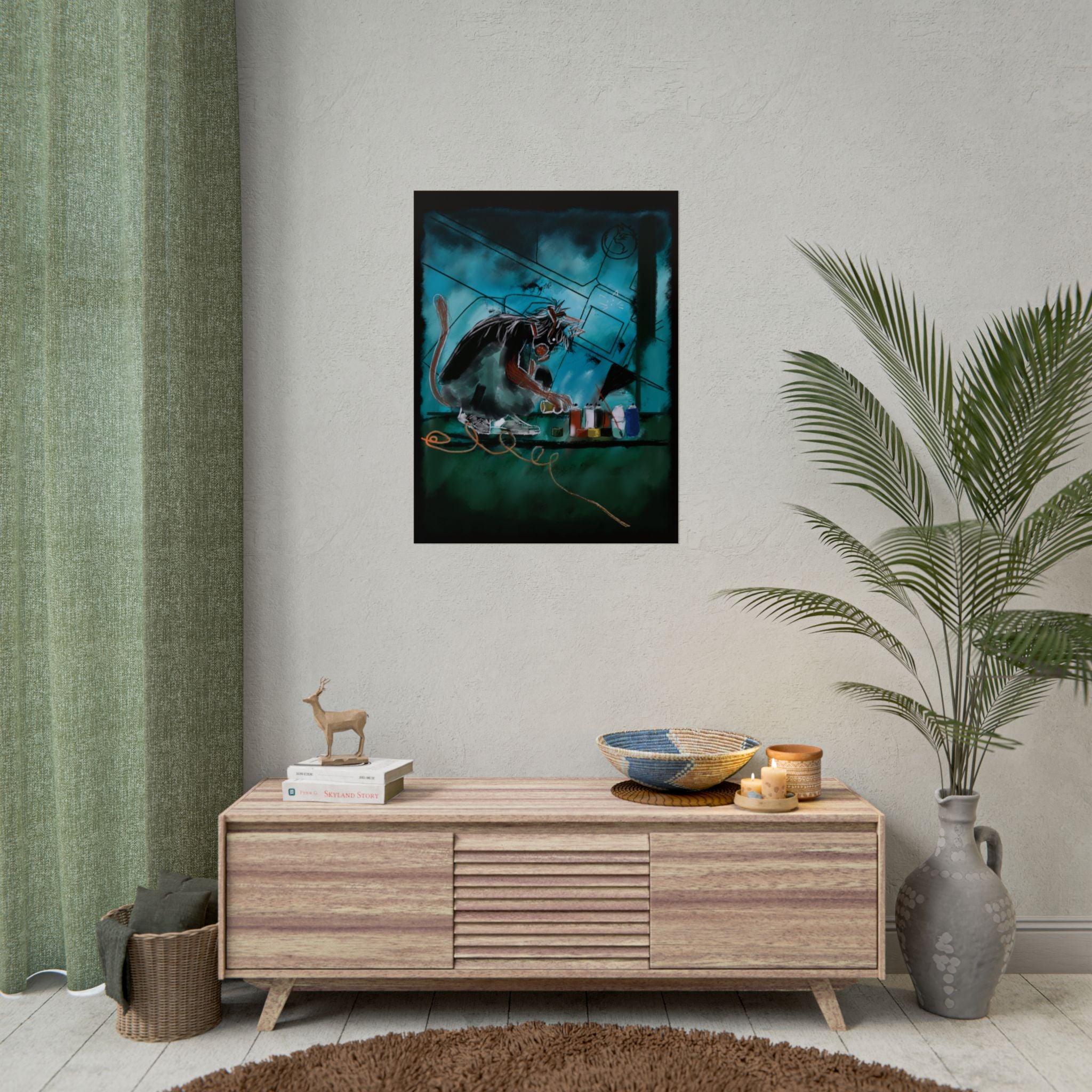 Meteora Poster | Urban Graffiti Art