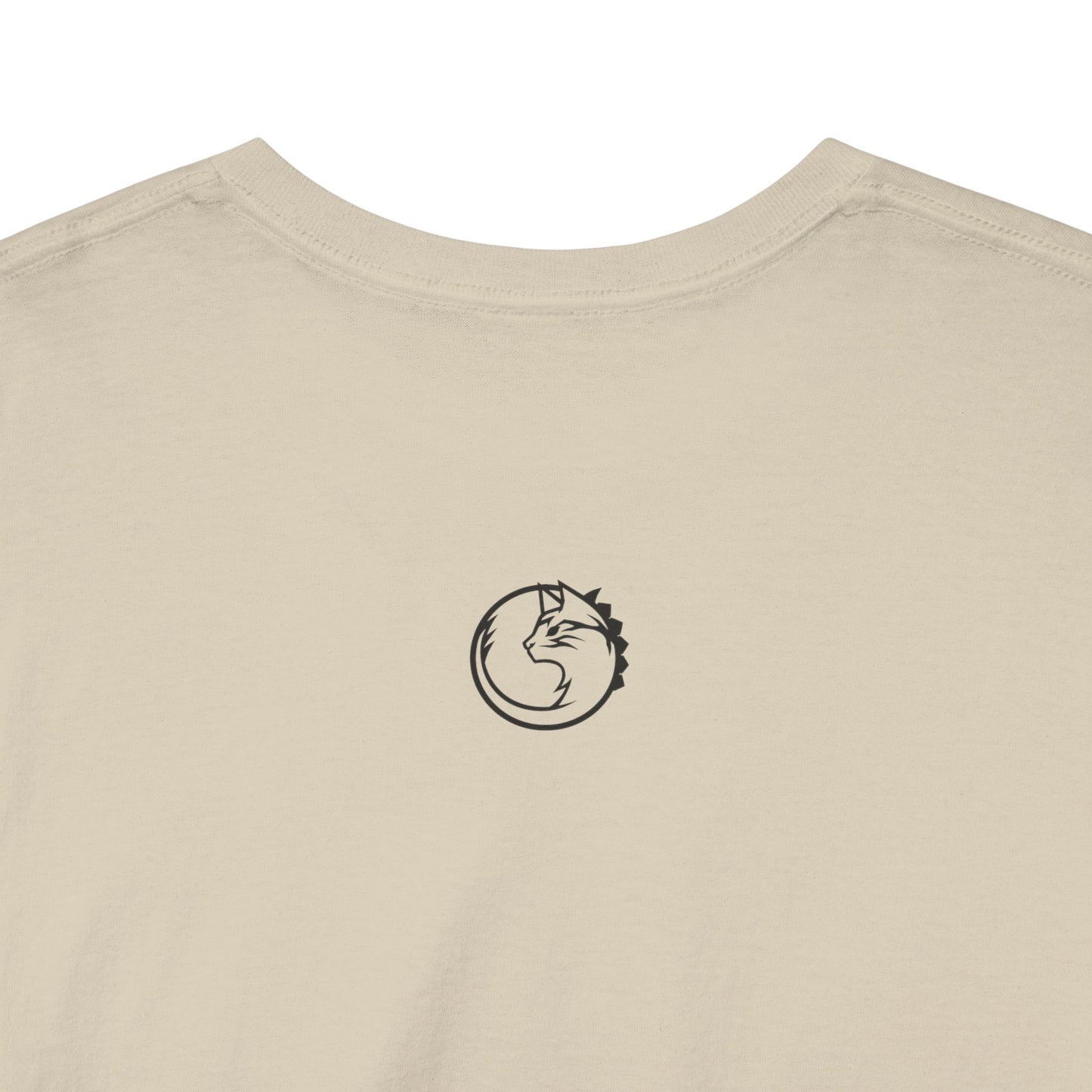 Blå Katt T-Shirt