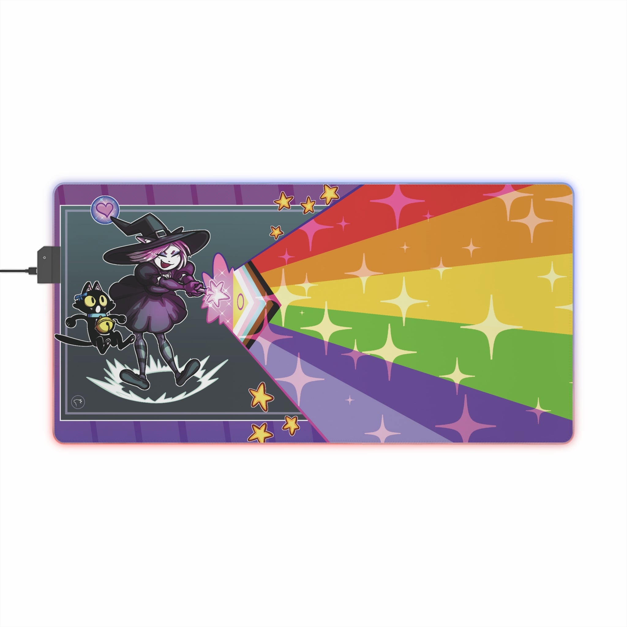 Pride Beam LED Mousepad