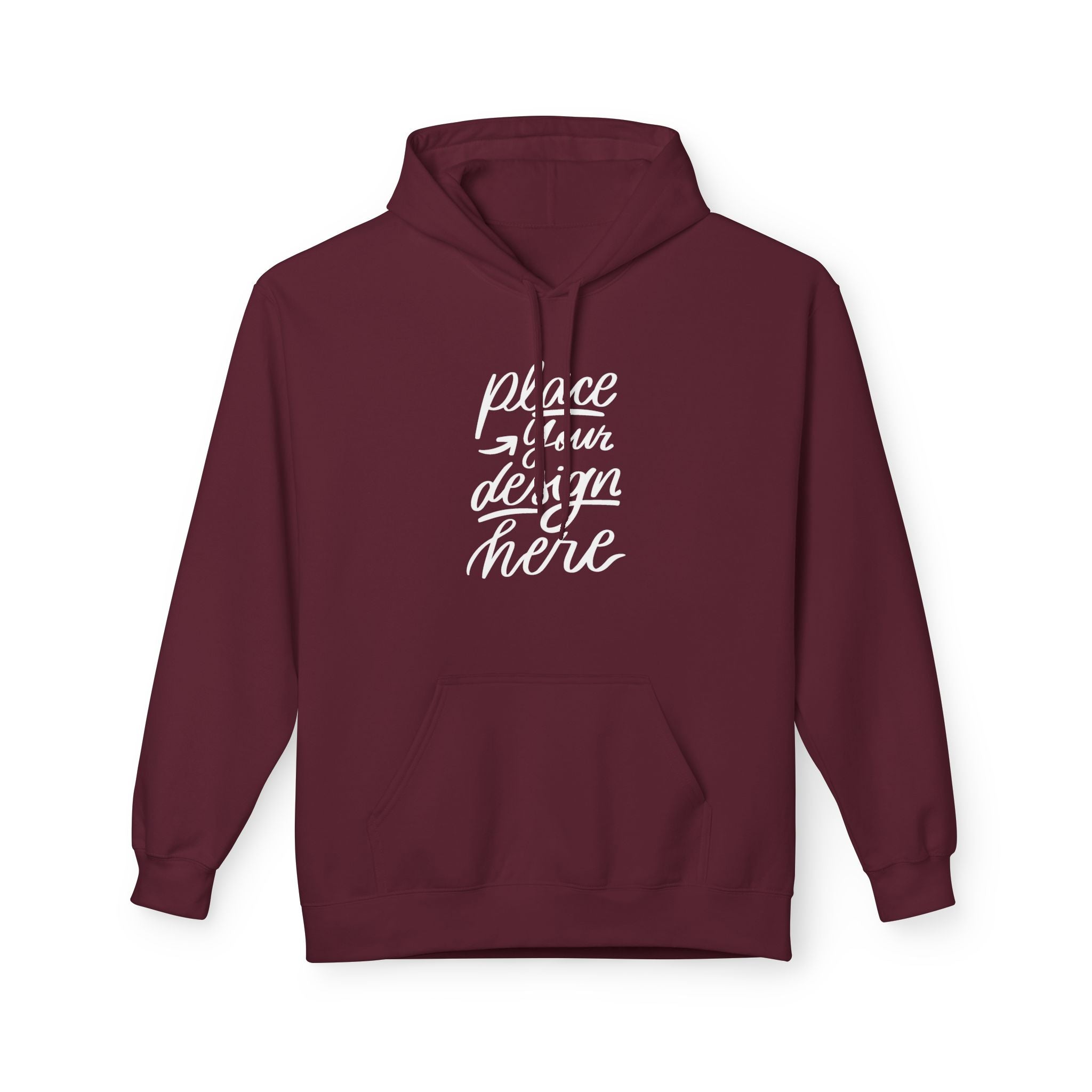 Customizable Fleece Hoodie
