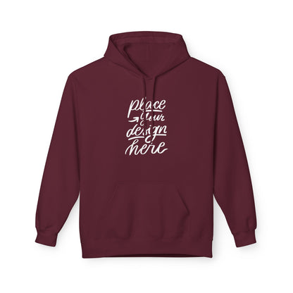 Personalisierbare Fleece-Hoodie