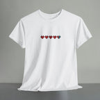 Pixel Heart Health Bar - T-Shirt