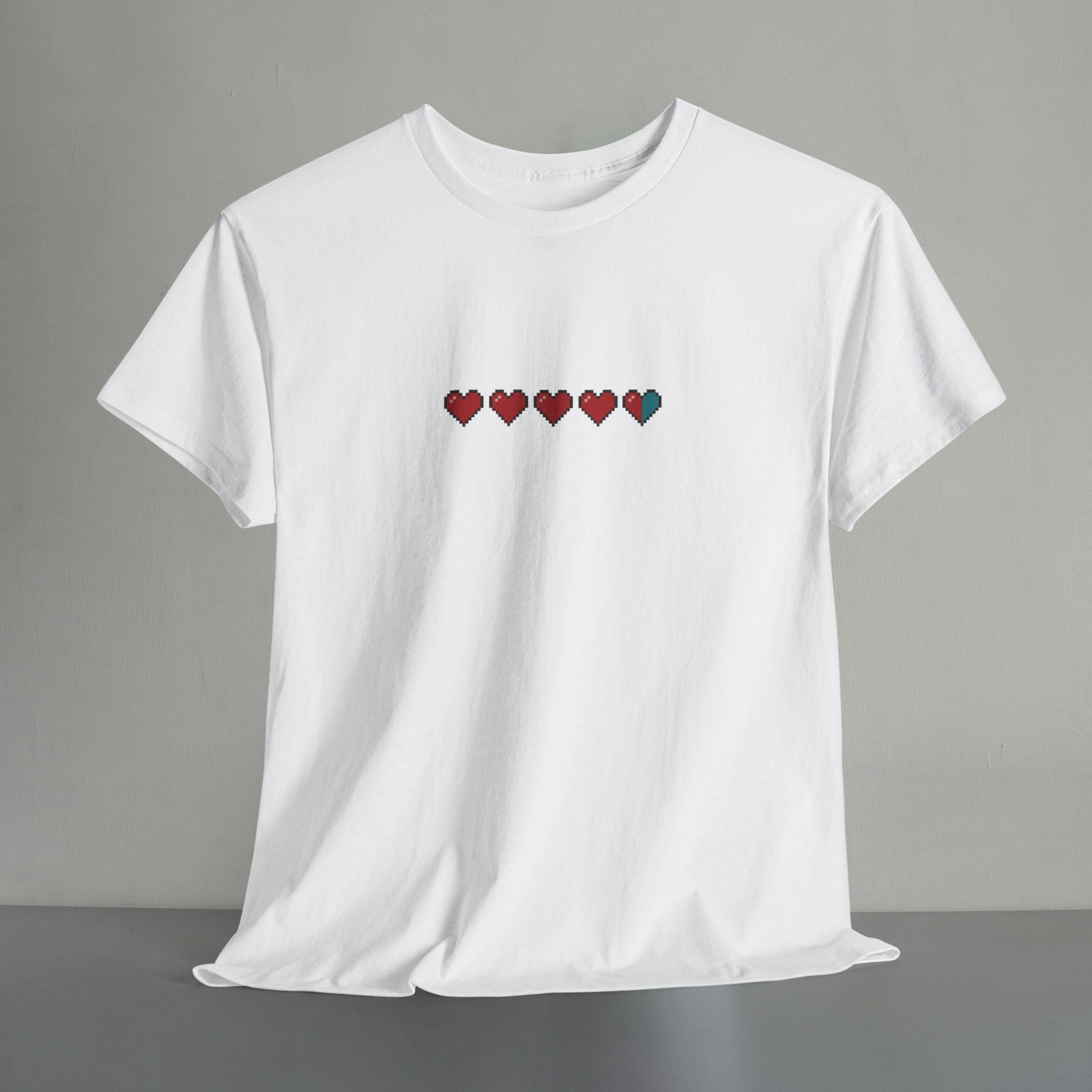 Pixel Heart Health Bar - T-Shirt