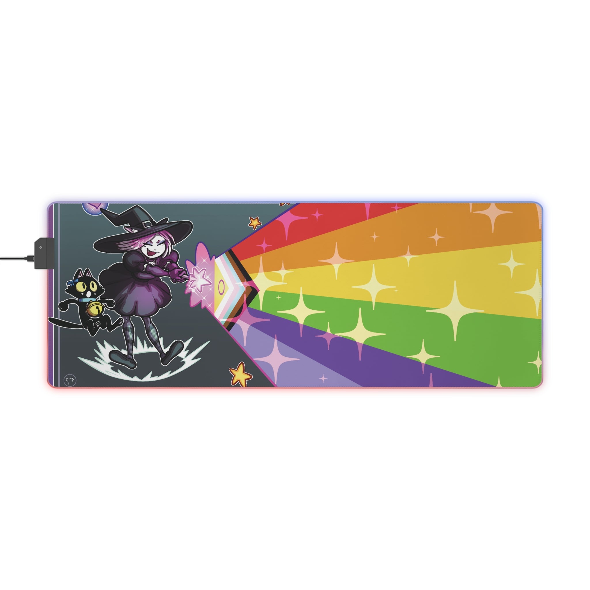 Pride Beam LED Mousepad