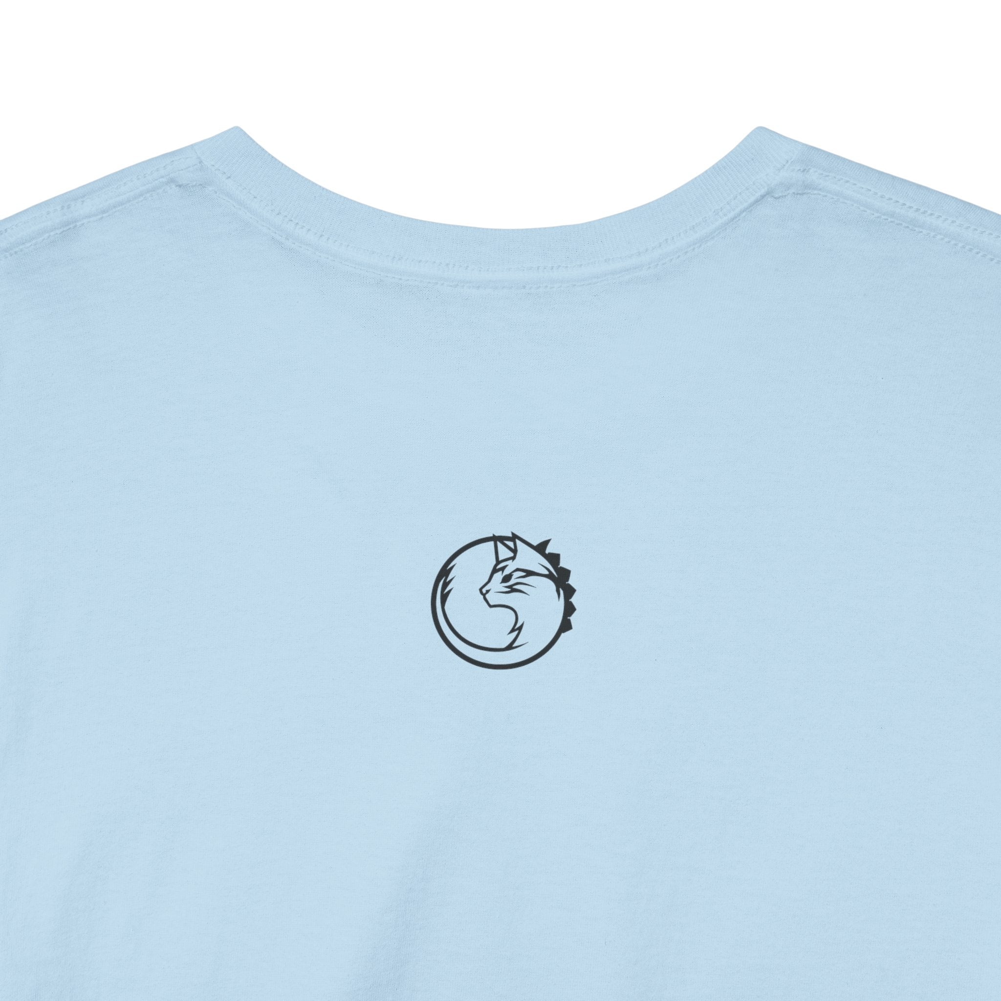 Blå Katt T-Shirt