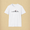 Hamburg Skyline Silhouette T-shirt