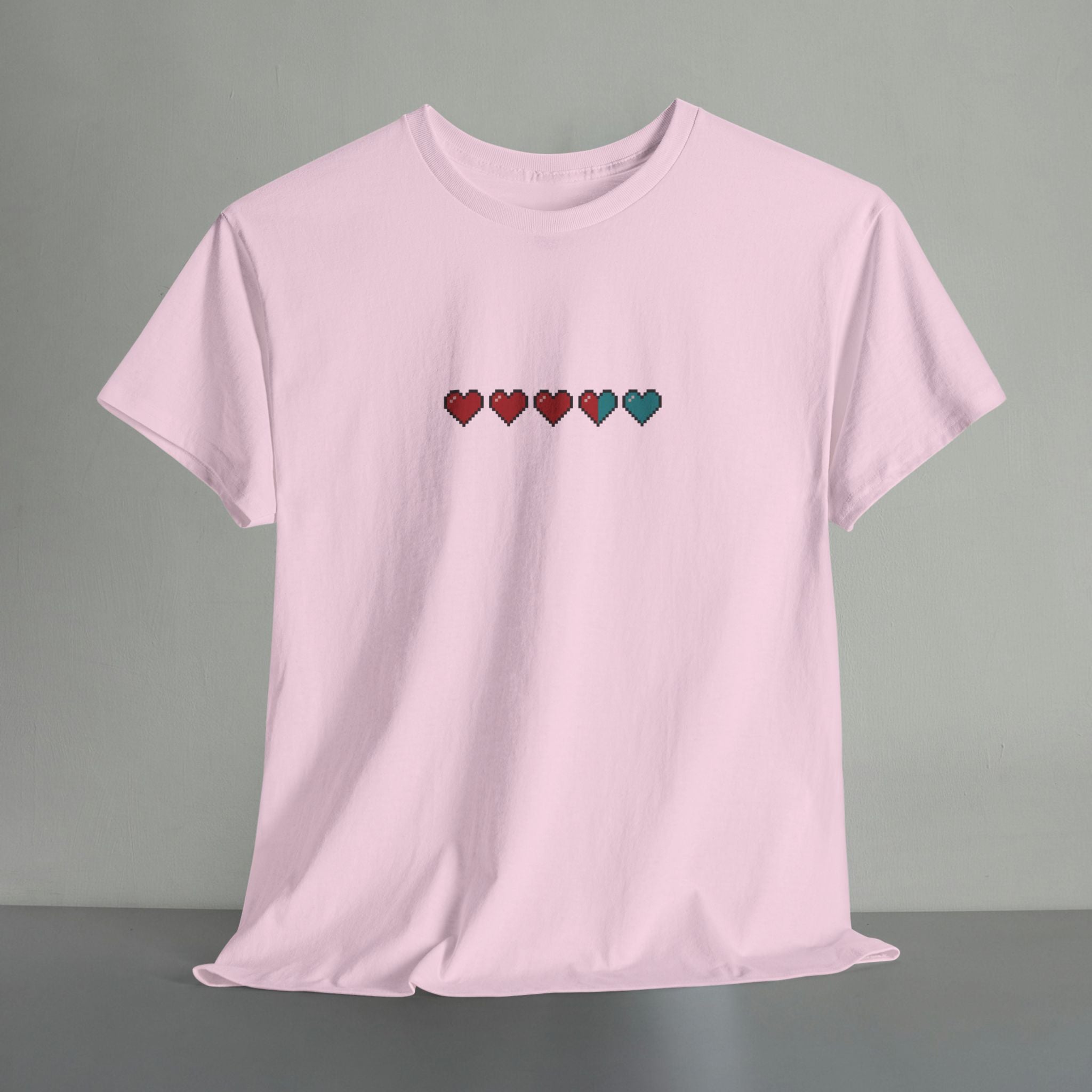 Pixel Heart Health Bar - T-Shirt