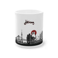 Hamburg skyline silhouette tasse