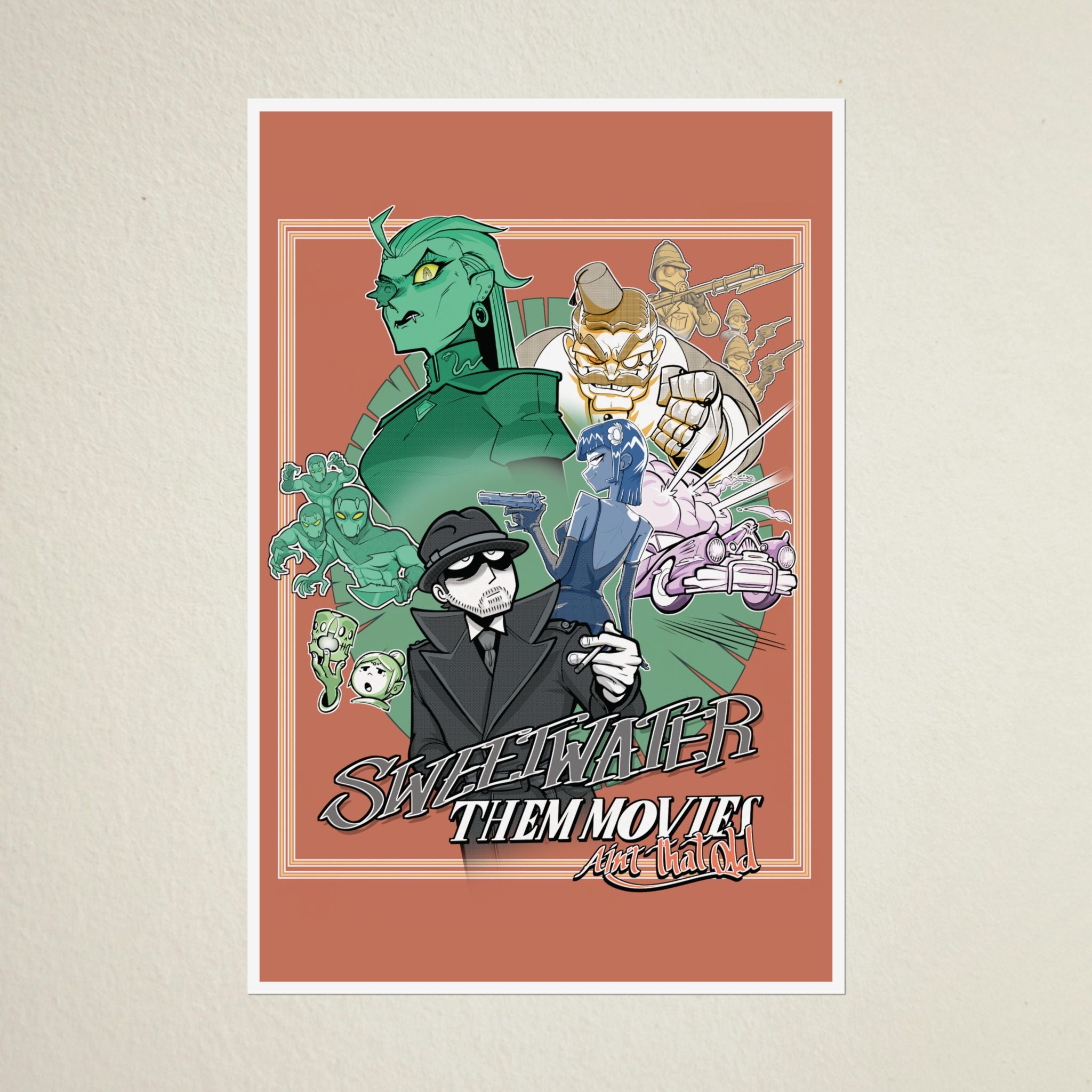 Sweetwater Movie-Themed Poster