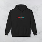 Pixel Heart Health Bar Hoodie