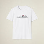 Hamburg Skyline Silhouette T-shirt