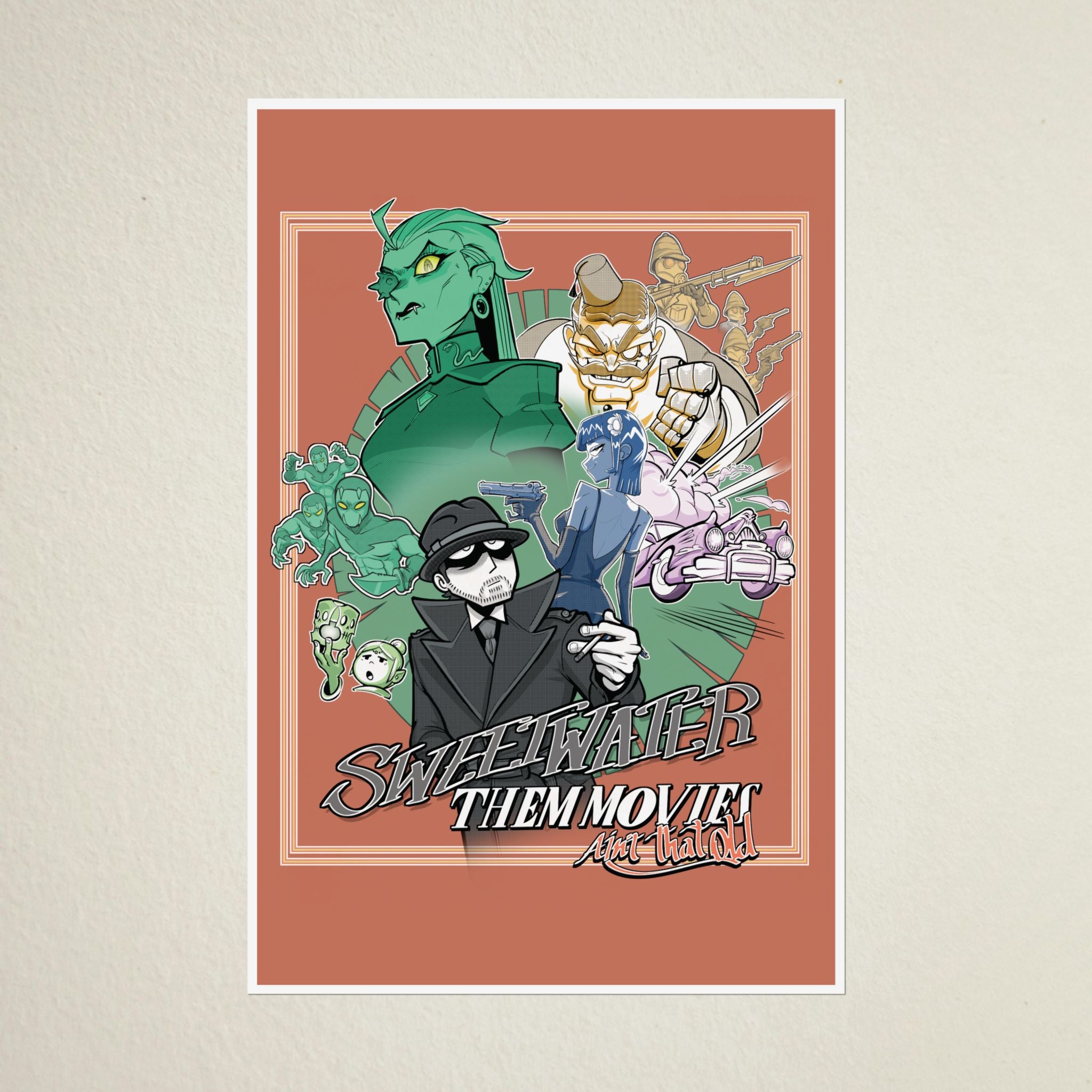 Sweetwater Movie-Themed Poster