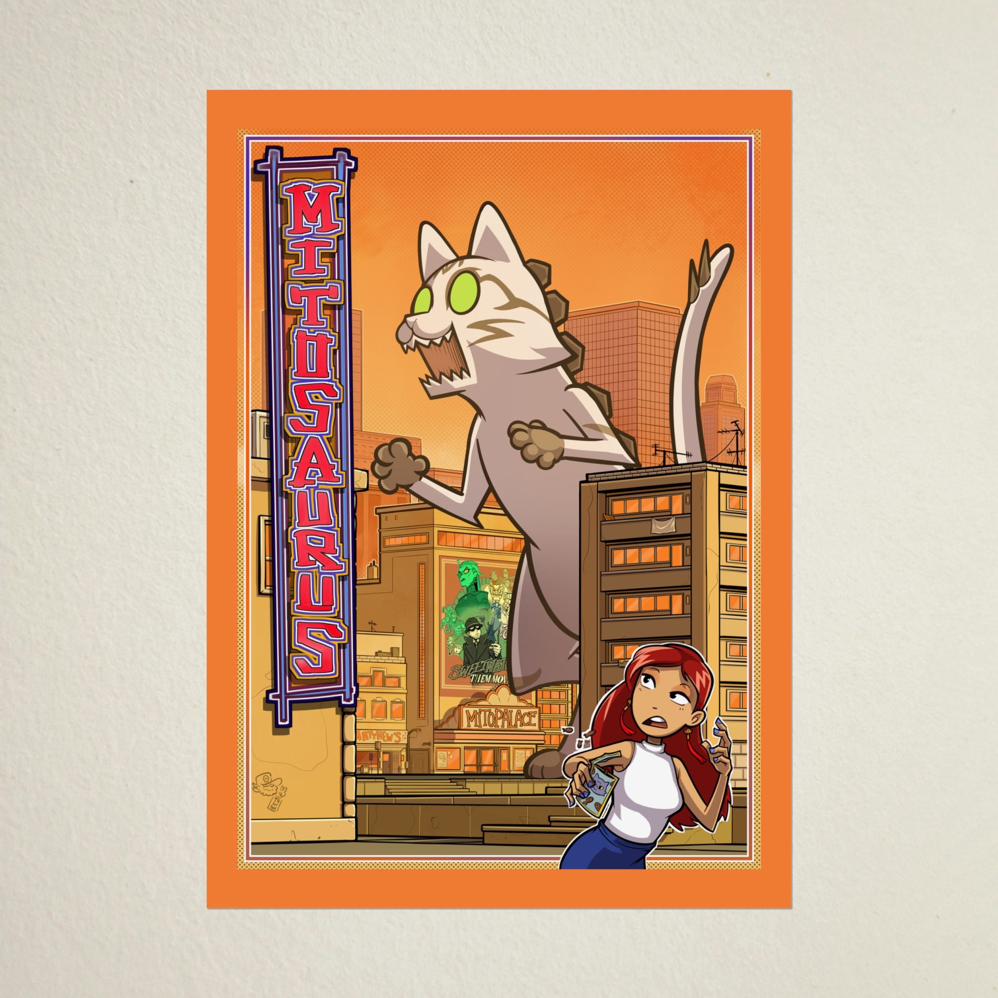 Mitosaurus Poster