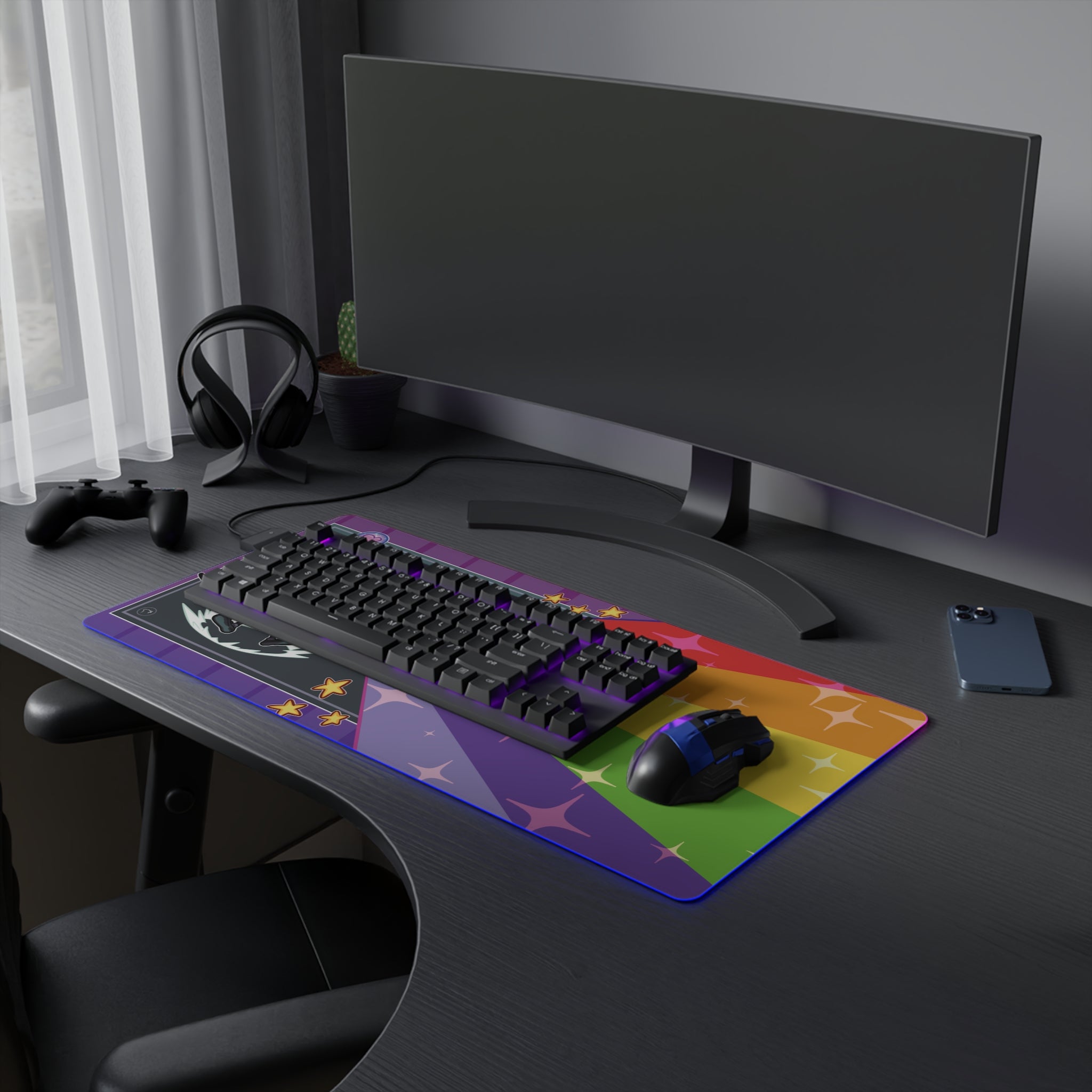 Pride Beam LED Mousepad