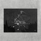 Armored Cat Poster – Mito & Knight Matthew