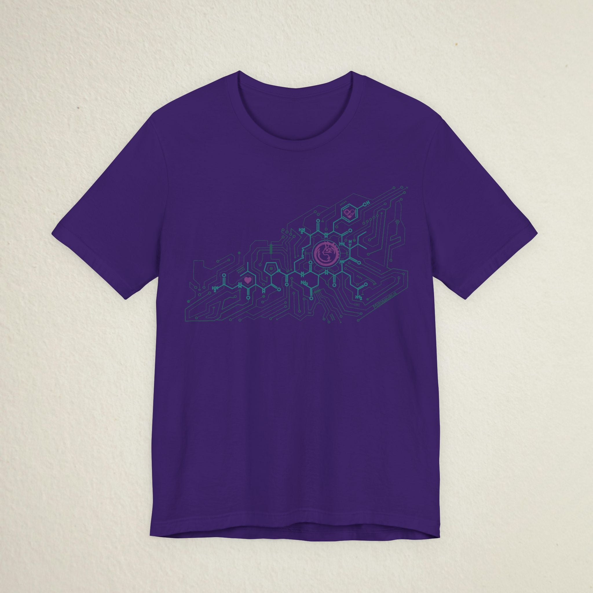 Oxytocin Molecule Circuit Board PCB T-Shirt