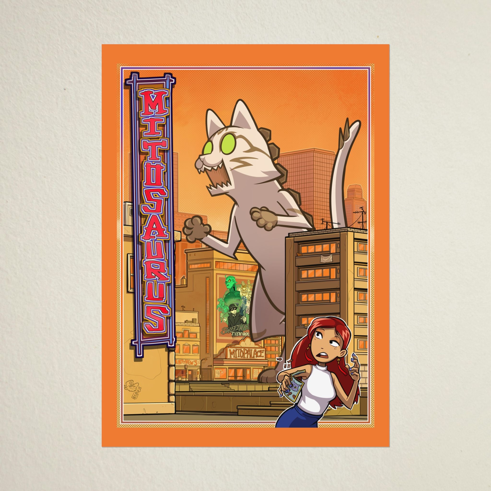 Mitosaurus Poster