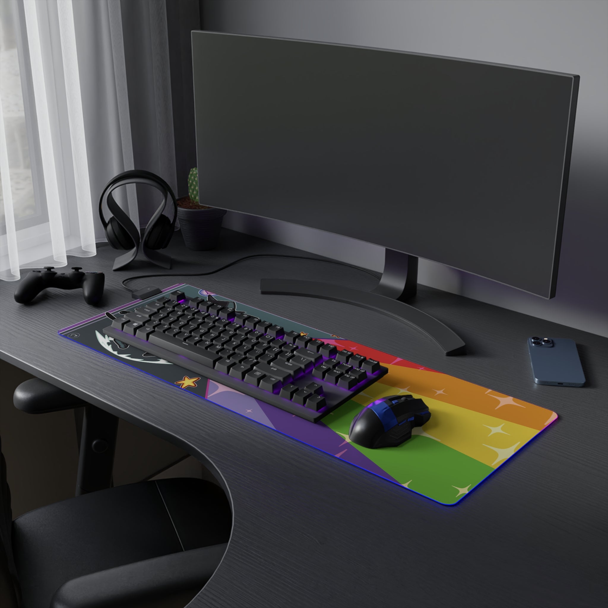 Pride Beam LED Mousepad
