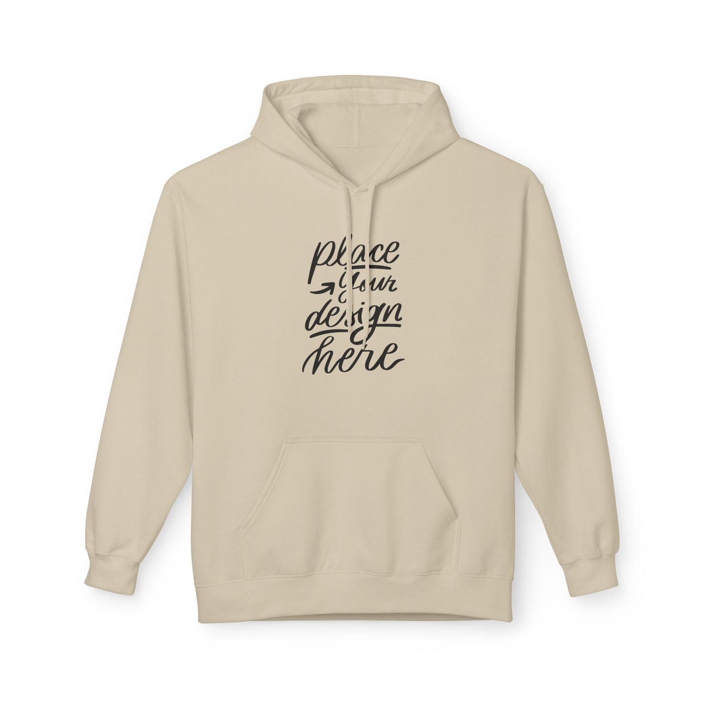 Personalisierbare Fleece-Hoodie