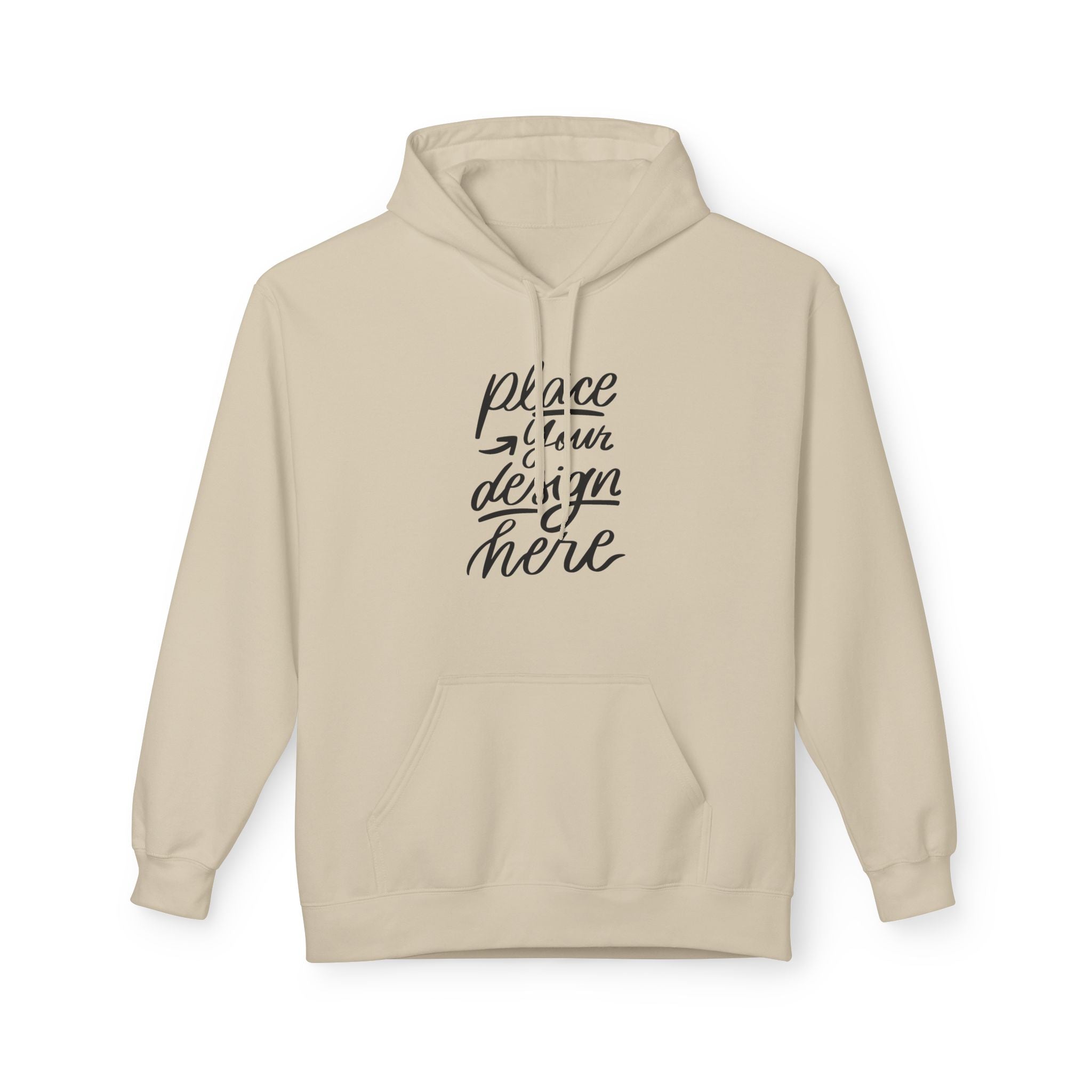 Customizable Fleece Hoodie