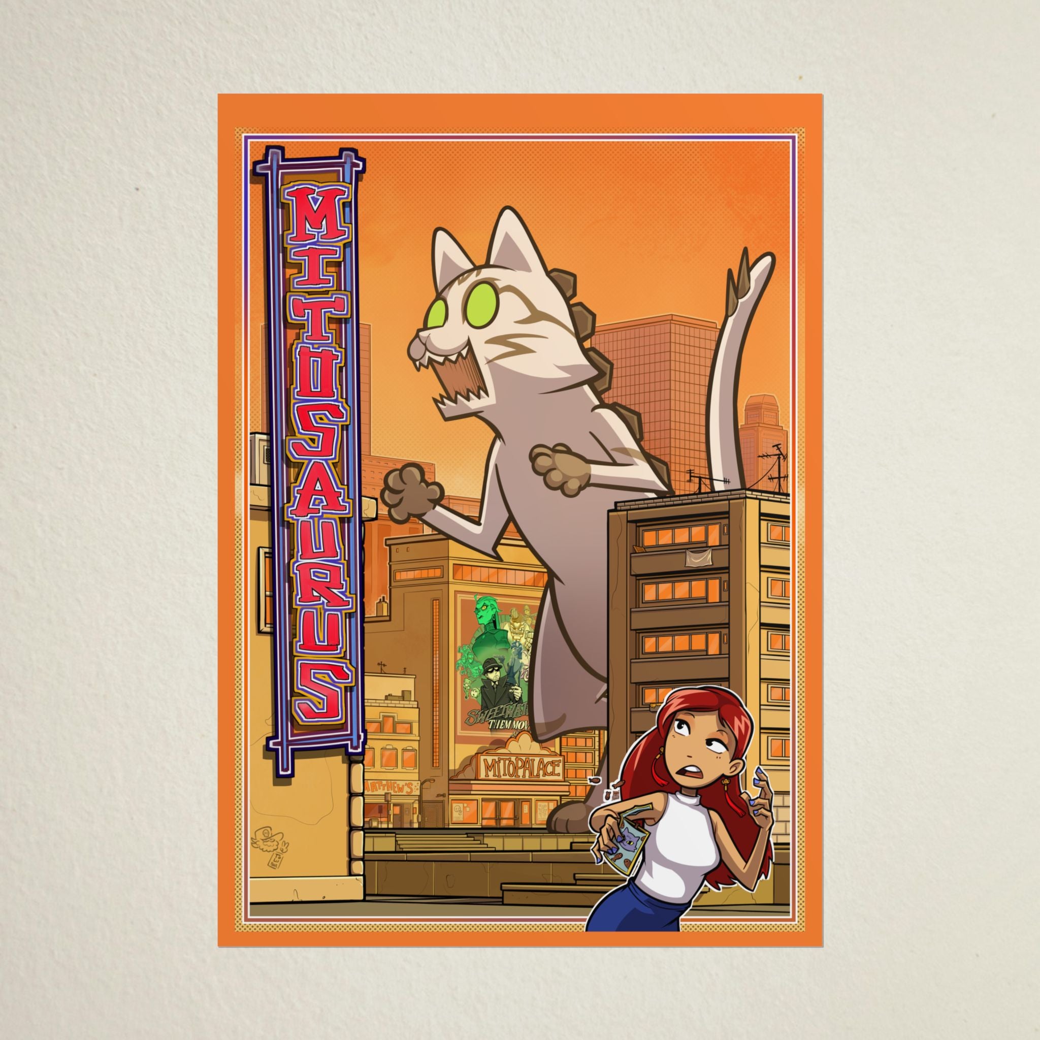 Mitosaurus Poster