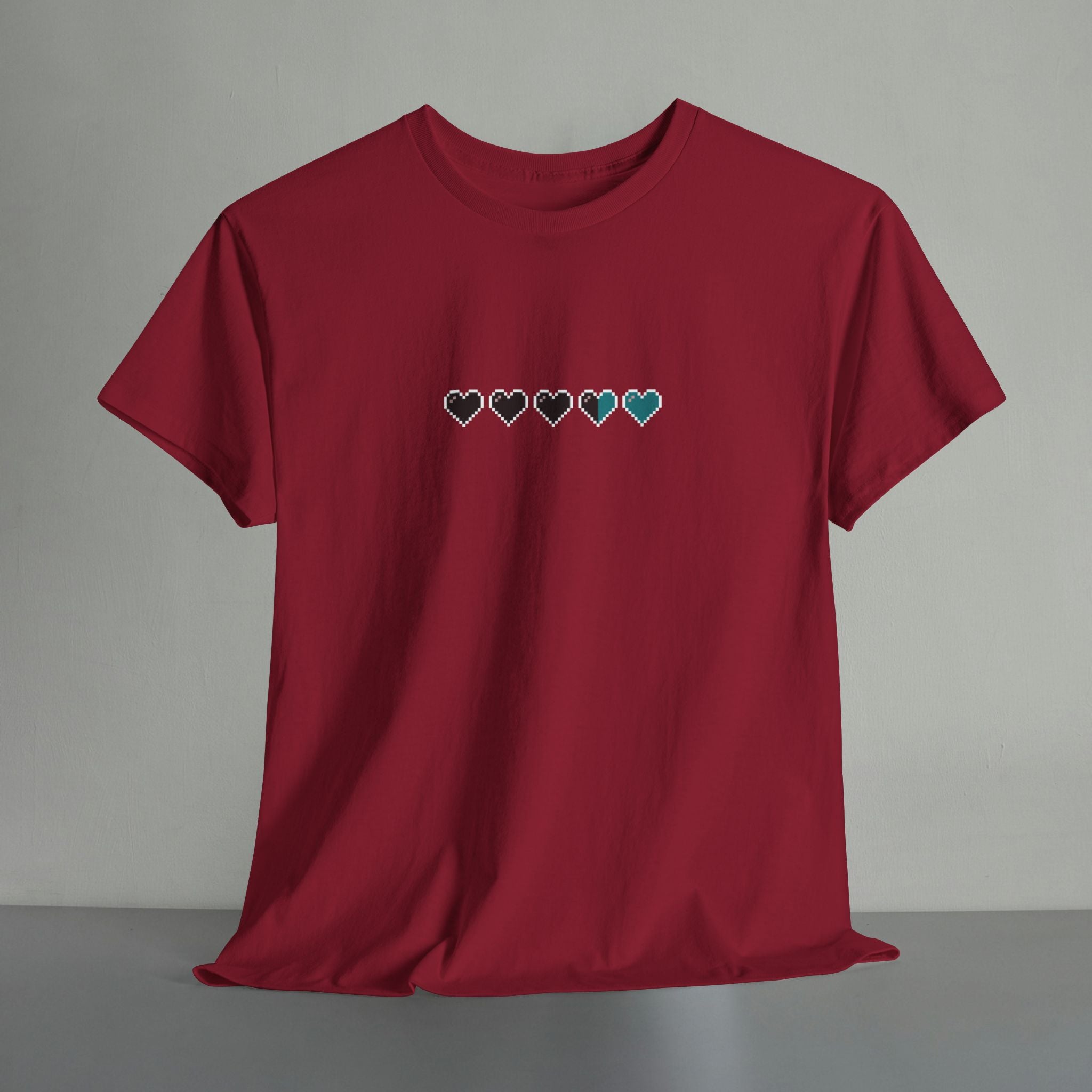 Pixel Heart Health Bar - T-Shirt